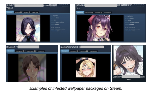 Kaspersky discovered a malware campaign targeting Steam users through infected wallpaper