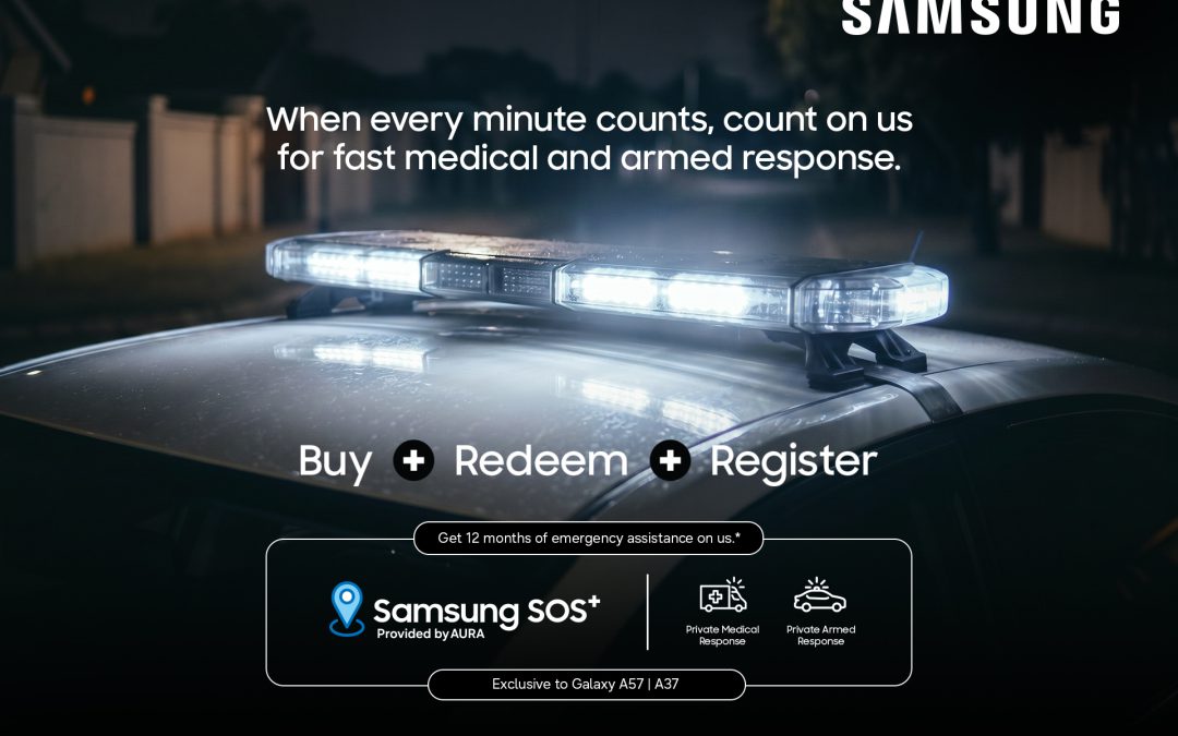 Youth Month Is for Living Boldly. Do So Safely with Samsung SOS+ provided by Aura