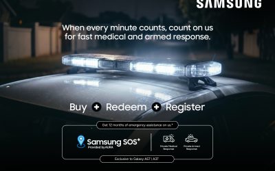 Youth Month Is for Living Boldly. Do So Safely with Samsung SOS+ provided by Aura