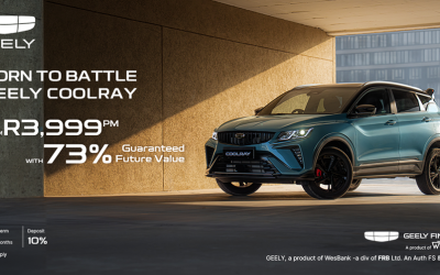 Geely Finance Makes Coolray Ownership More Accessible from Just R3,999 per Month