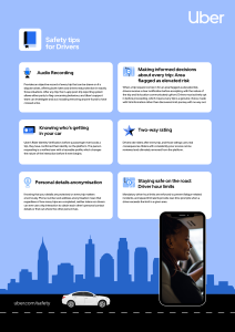 Safety on every trip: what Uber riders and drivers in South Africa need to know
