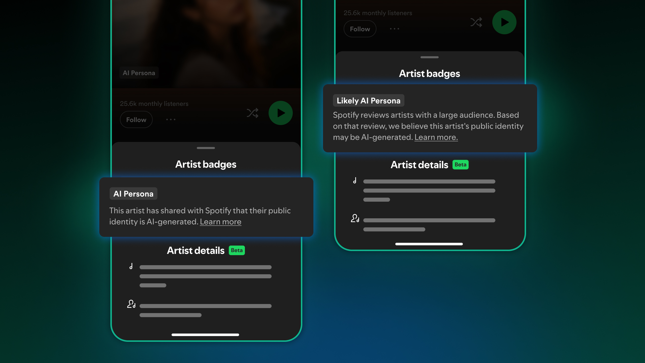 Introducing a New Label for AI-Generated Artist Identities on Spotify