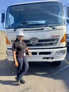 Hino South Africa WOMEN PLAYING A GROWING ROLE IN SA'S TRUCKING INDUSTRY AND HINO IS VERY ACTIVE IN THIS SPHERE