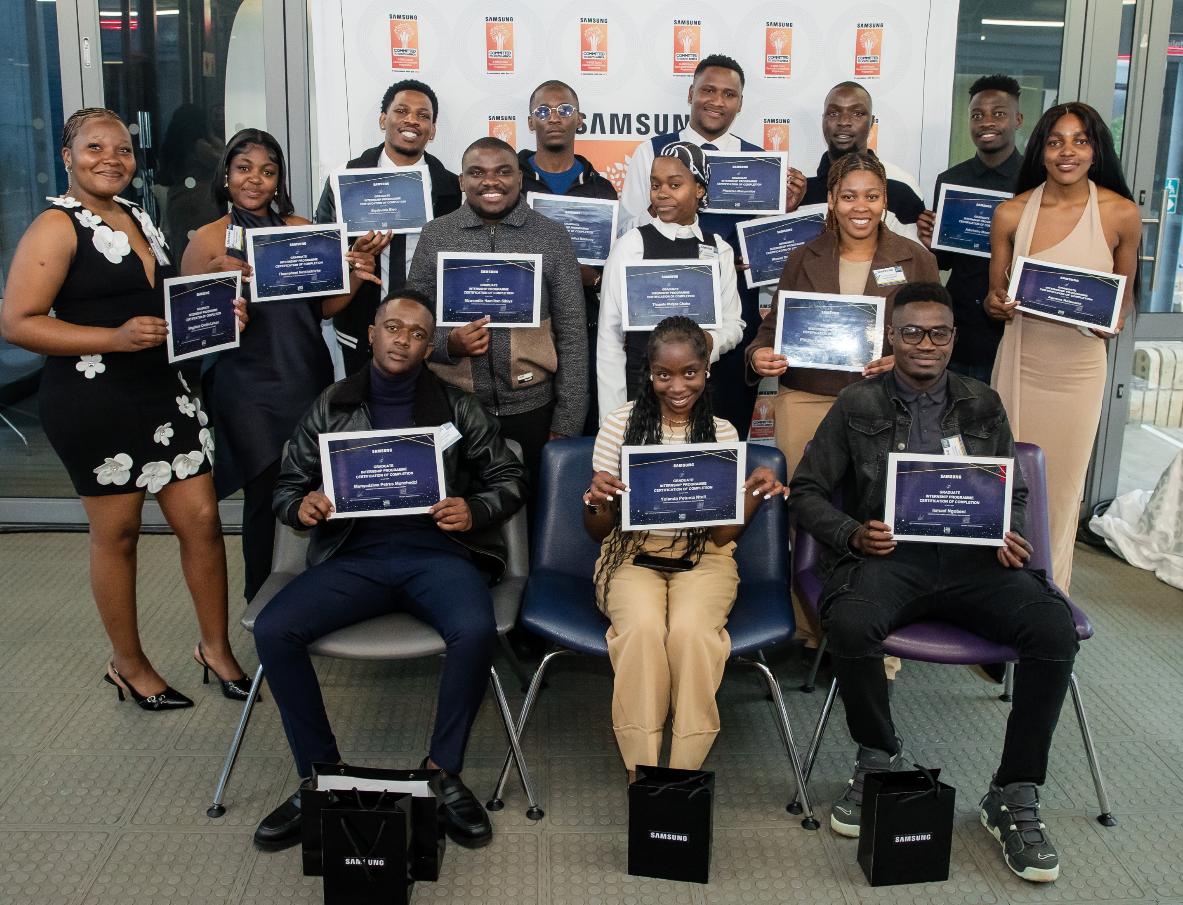 Samsung, Tshimologong hosted Graduation Ceremony for 6th Cohort of Software Development (SWD) Programme