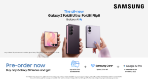 Samsung Electronics South Africa, Samsung opens pre-orders for its most versatile Galaxy foldable line-up yet