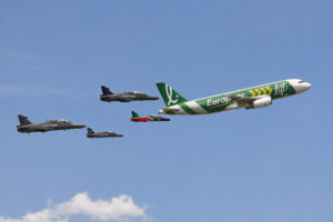 LIFT joins SAAF Hawks for a proudly South African flyover