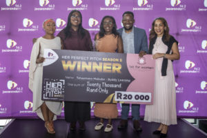 Buddy Learning Founder Tshaamano Mabuba Crowned Winner of Jacaranda FM's Fifth Edition Of 'Her Perfect Pitch'