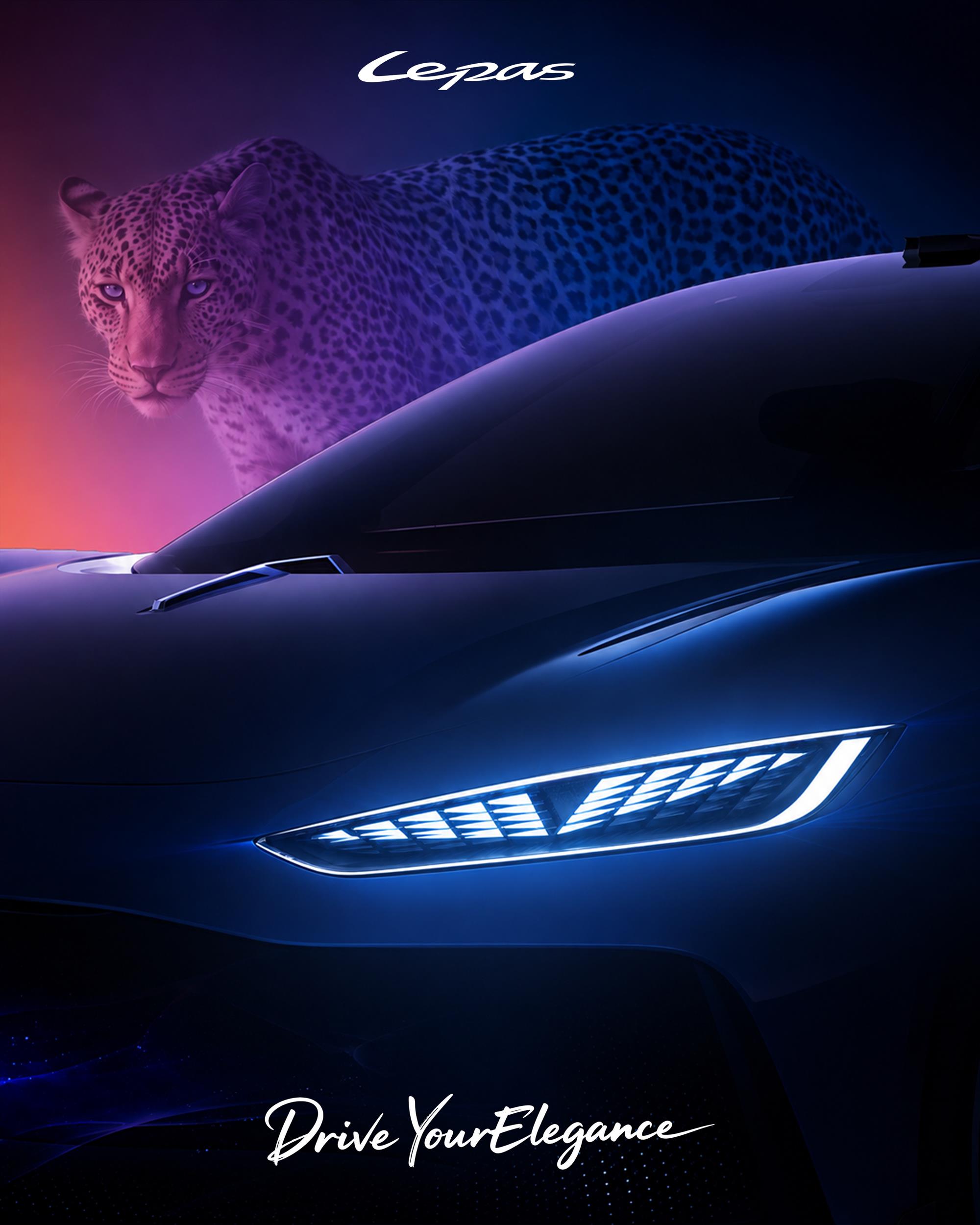 LEPAS's First Global Concept Car Set for World Premiere During Global Elegant Lifestyle Week, Unveiling Next-Generation Leopard Aesthetics