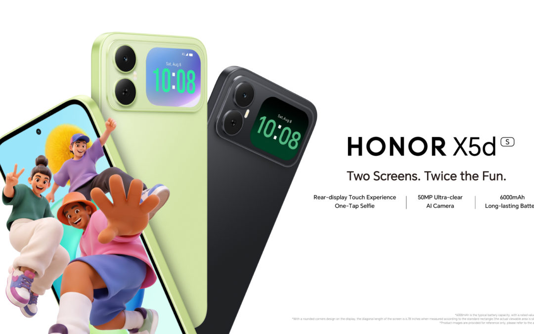 Two Screens, Endless Possibilities: Experience the New HONOR X5d s at all stores nationwide
