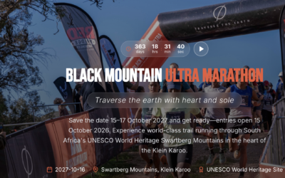 Black Mountain Ultra entries open for 2027 race in the Swartberg